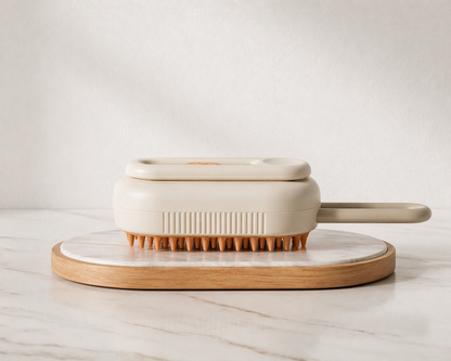 LuxePawss 3-in-1 Ultrasonic Steamy Pet Brush
